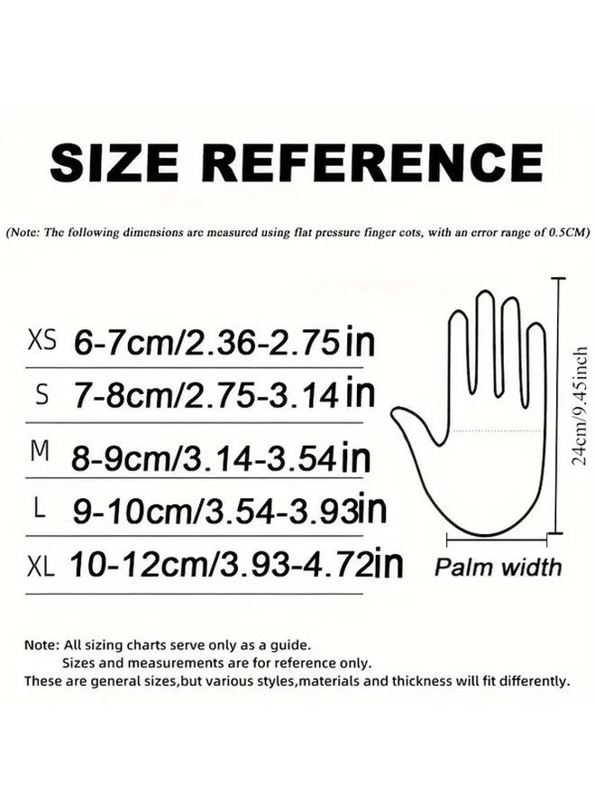 Blue Nitrile Gloves Disposable 20pcs M Size for Cleaning Hair Dye Pet Bathing - Image 2